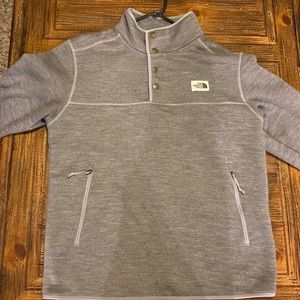 Mens Northface Sherpa pullover